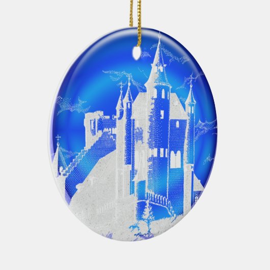 Ornament - Winterkasteel (Rechts)