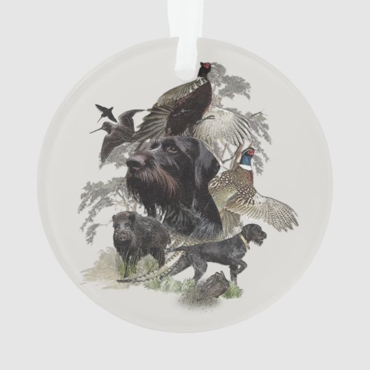 Ornament Wirehaire Pointer (achterkant)