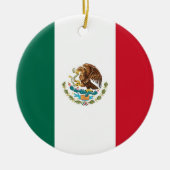 Ornament with flag of Mexico (Voorkant)