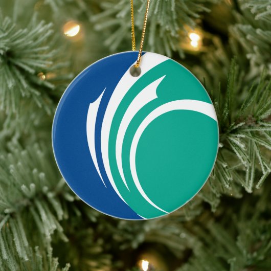 Ornament with flag of Ottawa, Canada (Boom)