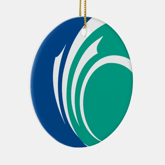 Ornament with flag of Ottawa, Canada (Rechts)