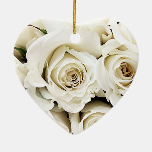 Ornament witte rozen (Achterkant)