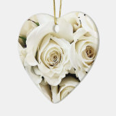 Ornament witte rozen (Links)