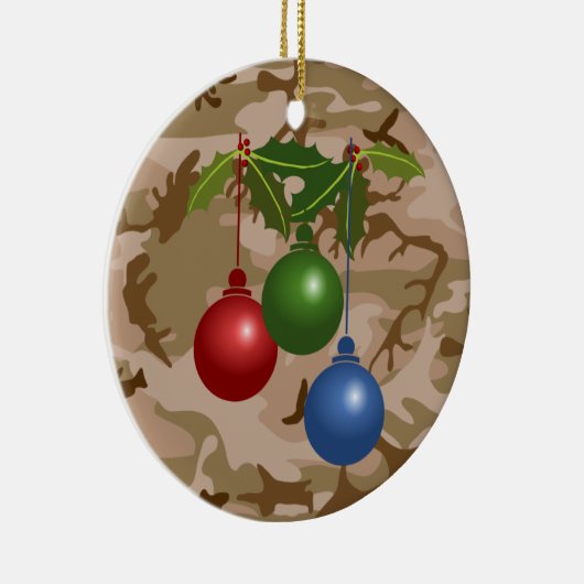 Ornament woestijnzand Camouflage Ronde (Rechts)