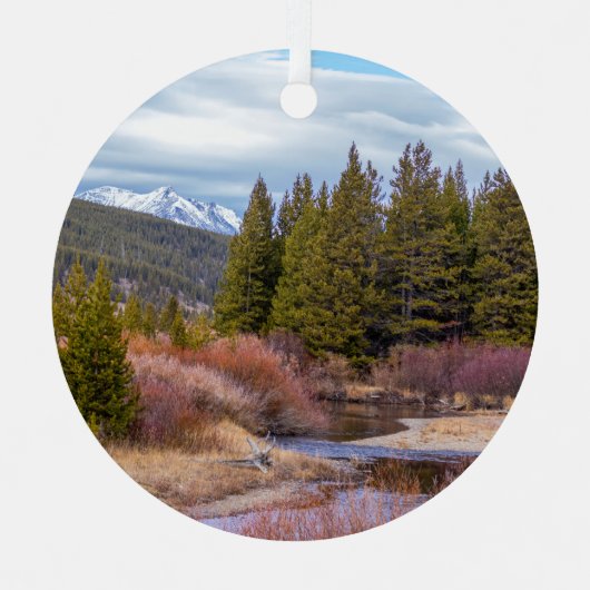 Ornament Yellowstone Mountains (Voorkant)