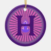 Ornament - Yoga Zen - Gepersonaliseerd - Voeg Init (Voorkant)