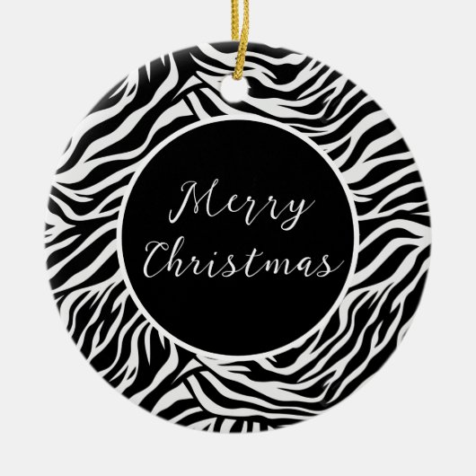 Ornament Zebra Print (Voorkant)