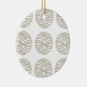Ornament Zebra Print Polka Dots (Rechts)