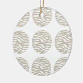 Ornament Zebra Print Polka Dots (Links)