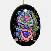 ornament zee TURTLS - achtergrond aanpassen (Achterkant)