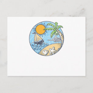 Ornament zomer briefkaart