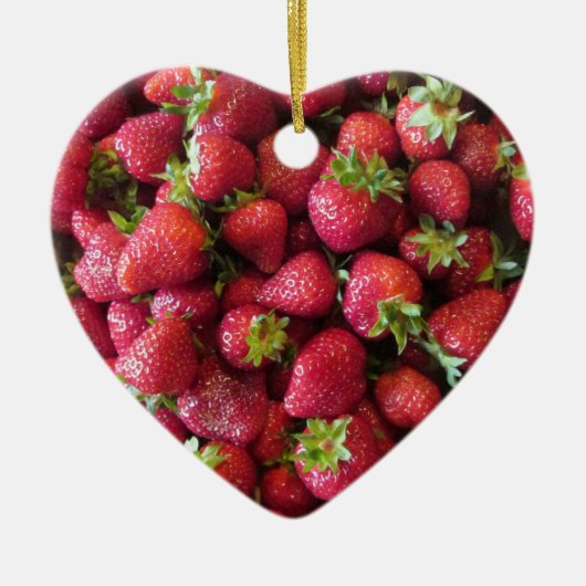 Ornament - zomeraardbeien (Voorkant)