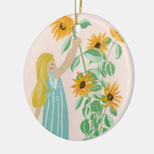 Ornament zonnebloempitten (Links)