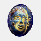 ornament zonzijde/maan gezicht (Rechts)