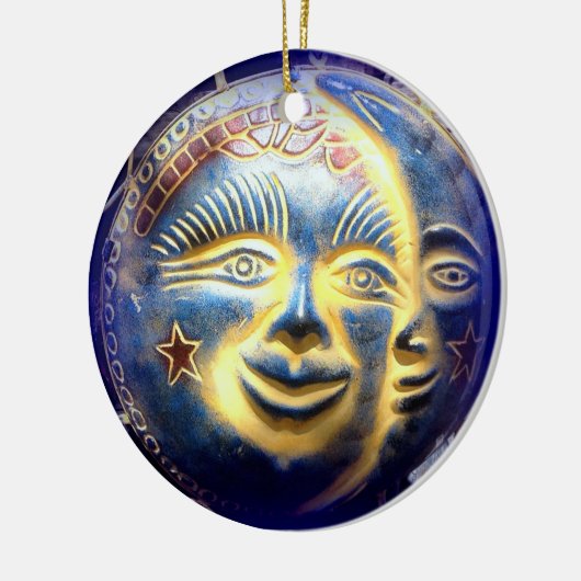 ornament zonzijde/maan gezicht (Links)