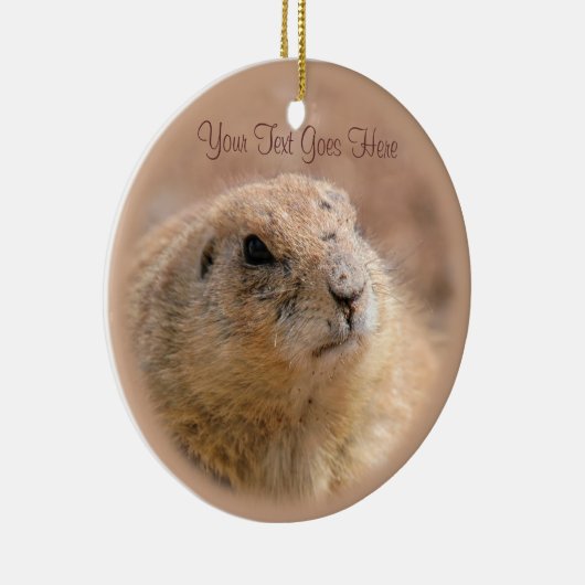 Ornament: Zwarte staarthond (Circle) Keramisch Ornament (Rechts)