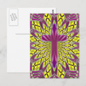 ORNAMENTAAL CROSS BRIEFKAART (Voorkant / Achterkant)