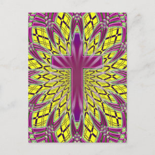 ORNAMENTAAL CROSS BRIEFKAART