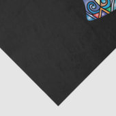 ornamentaal elefietenpapier tissuepapier (Detail)