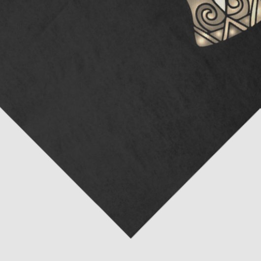 ornamentaal elefietenpapier tissuepapier (Detail)