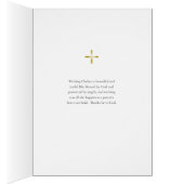 Ornamentaal Orthodox Gefeliciteerd Nieuwe Baby Kaa (Binnen (Rechts))