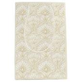 Ornamental Art Deco – Ivory | Anniversary Luxe Medium Cadeauzakje (Voorkant)