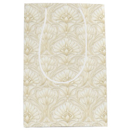 Ornamental Art Deco – Ivory | Custom Wedding Luxe Medium Cadeauzakje