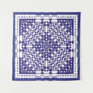 Ornamental azulejo portugal tiles decor. Fashionab Wandkleed