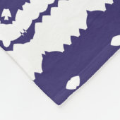 Ornamental azulejo portugal tiles decor. Hand draw Fleece Deken (Hoek)