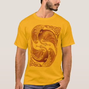 Ornamental Celtic Dragons T-shirt