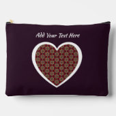 Ornamental Cherry Blossom Pattern Cosmetic Bag Etui (Voorkant)