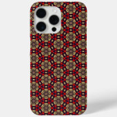 Ornamental Cherry Blossom Pattern iPhone case (Achterkant)