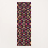 Ornamental Cherry Blossom Pattern Yoga Mat (Voorkant)