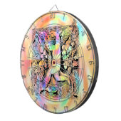 Ornamental Cherub Dartbord (Voorkant Rechts)