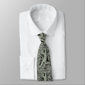 Ornamental Cherub Necktie Stropdas (Gebonden)