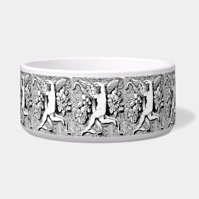 Ornamental Cherub Pet Bowl Voerbakje (Voorkant)
