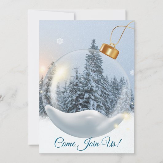 Ornamental Christmas Kaart (Voorkant)