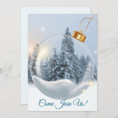 Ornamental Christmas Kaart (Voorkant / Achterkant)