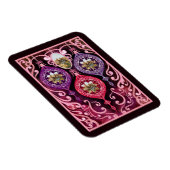 Ornamental Christmas - Photo Christmas card Magneet (Rechterzijde)