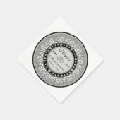 Ornamental Custom Jubileum Servetten (Hoek)