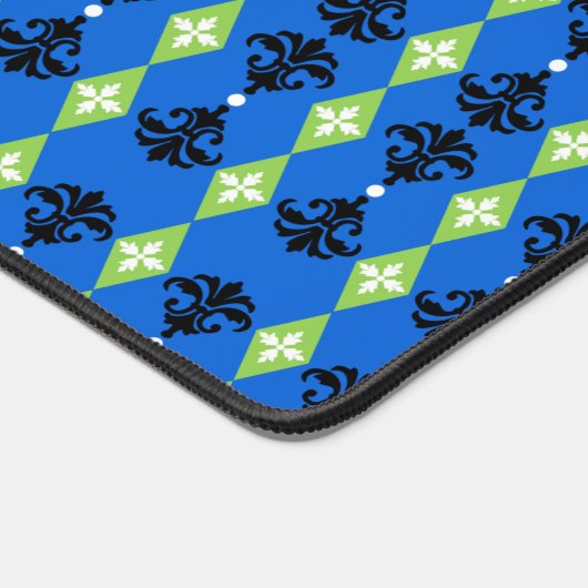 Ornamental Damask Stripe Bureaumat (Hoek)