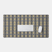 Ornamental Damask Stripe Bureaumat (Keyboard & Muis)