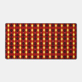 Ornamental Damask Stripe Bureaumat (Voorkant)
