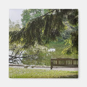 Ornamental Duck Pond Magnet (Voorkant)