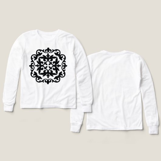 Ornamental Floral Design (Voorkant /achterkant)