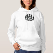 Ornamental Floral Design Hoodie (Voorkant)