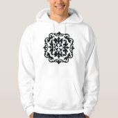 Ornamental Floral Design Hoodie (Voorkant)