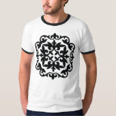 Ornamental Floral Design T-shirt (Voorkant)