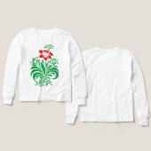 Ornamental Floral Flower Design – Elegant (Voorkant /achterkant)