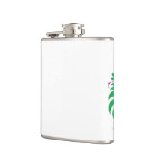 Ornamental Floral Flower Design – Elegant Heupfles (Links)